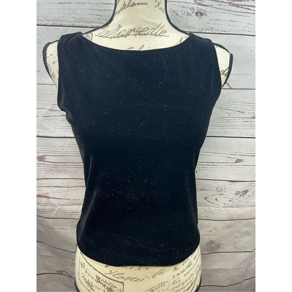 Patra petite small sleeveless velvety top‎ - 2225